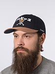 Бейсболка CAPSLAB арт. CL/OP6/1/PCS/ONE One Piece Skull (черный / светло-коричневый)